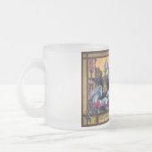 De nieuwe kleren van de keizer matglas koffiemok (Links)