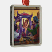 De nieuwe kleren van de keizer metalen ornament (Rechts)