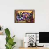 De nieuwe kleren van de keizer poster (Thuiskantoor)