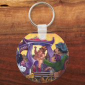 De nieuwe kleren van de keizer sleutelhanger (Voorkant)