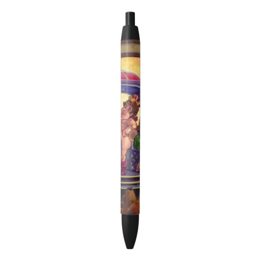 De nieuwe kleren van de keizer zwarte inkt pen (Voorkant Verticaal)