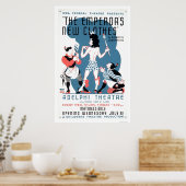 De Nieuwe Kleuren 1936 WPA van de keizer Poster (Keuken)