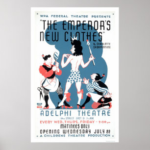 De Nieuwe Kleuren 1936 WPA van de keizer Poster