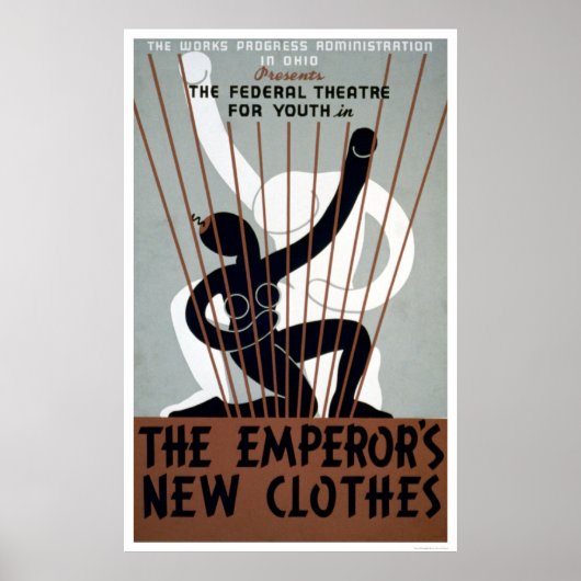 De Nieuwe Kleuren 1937 WPA van de keizer Poster (Voorkant)