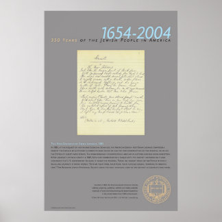 De nieuwe kolos van Emma Lazarus, 1883 Poster