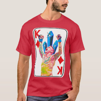 De nieuwe koning is de diamant t-shirt