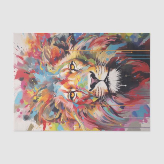 De nieuwe koning van het Oerwoud 2.1 Tissuepapier (Voorkant)