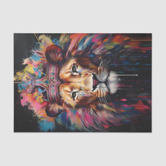 De nieuwe koning van het Oerwoud 2 Tissuepapier (Voorkant)