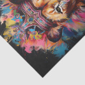 De nieuwe koning van het Oerwoud 2 Tissuepapier (Detail)