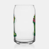 De Nieuwe Laarzen van de Kerstman Blikvorm Glas (Links)