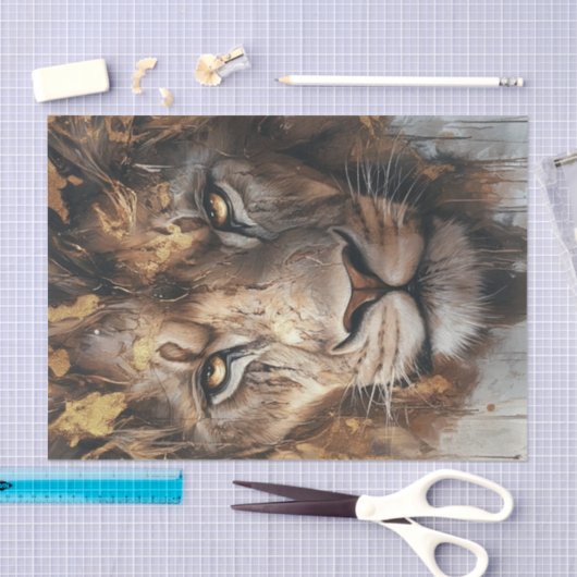 De nieuwe leeuwen10 tissuepapier (Craft)