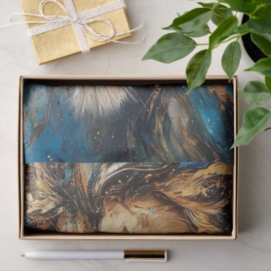 De nieuwe leeuwen2 tissuepapier (Geschenk)