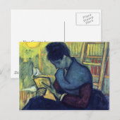 De nieuwe lezer van Vincent Van Gogh Briefkaart (Voorkant / Achterkant)