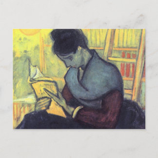 De nieuwe lezer van Vincent van Gogh Briefkaart