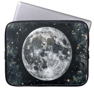De nieuwe maan laptop sleeve