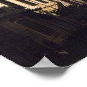 De nieuwe markt in Dresden - Canaletto - Bellotto Poster (Hoek)