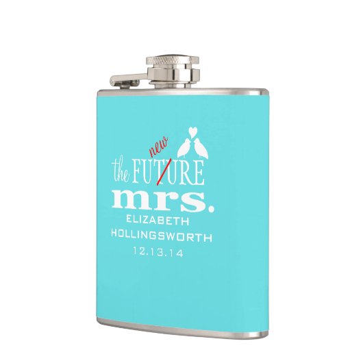 De nieuwe mevrouw-Brides Heupfles (Links)