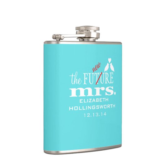 De nieuwe mevrouw-Brides Heupfles (Rechts)