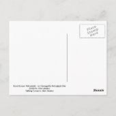 De nieuwe Mexicaanse Talking Canyons Briefkaart (Achterkant)