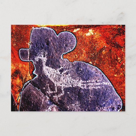 De nieuwe Mexicaanse Talking Canyons Briefkaart (Voorkant)