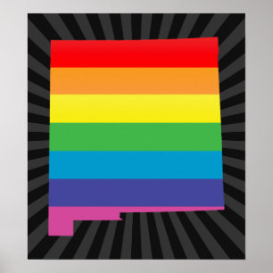 de nieuwe mexico - trots . poster