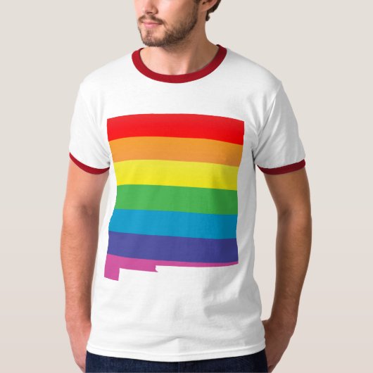 de nieuwe mexico - trots . t-shirt (Voorkant)