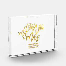 De Nieuwe Mijnheer en Mevrouw (naam, datum, locati Fotoblokken