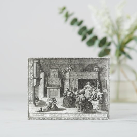 De nieuwe moeder briefkaart (Staand voorkant)