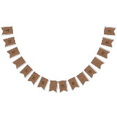 De Nieuwe Mr. & Mrs. Rustieke Kraft Trouwdag Vlaggetjes (Alle)