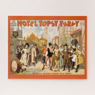 De nieuwe muzikale komedie, Hotel Topsy Turvy Legpuzzel
