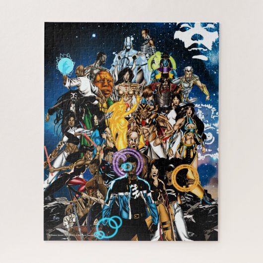 De nieuwe mythologie legpuzzel (Verticaal)