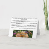 De nieuwe notecard-Iris "Edith Wolford" W van de Kaart (Achterkant)