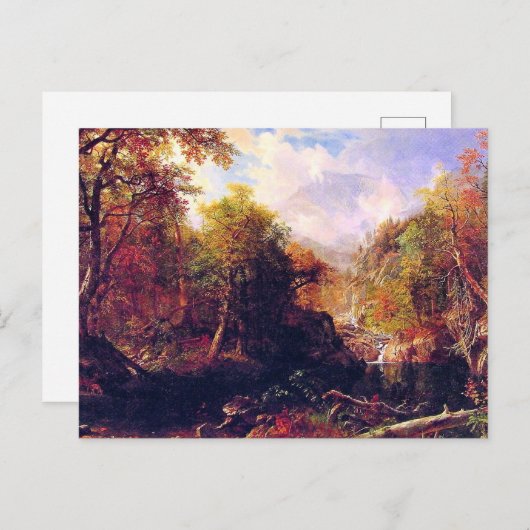 De nieuwe pool van Albert Bierstadt Briefkaart (Voorkant / Achterkant)