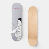 De nieuwe Pornografen Grey Boxer Skateboard (Voorkant)