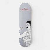 De nieuwe Pornografen Grey Boxer Skateboard (Voorkant)