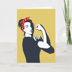 De nieuwe rosie (de Riveter) briefkaart