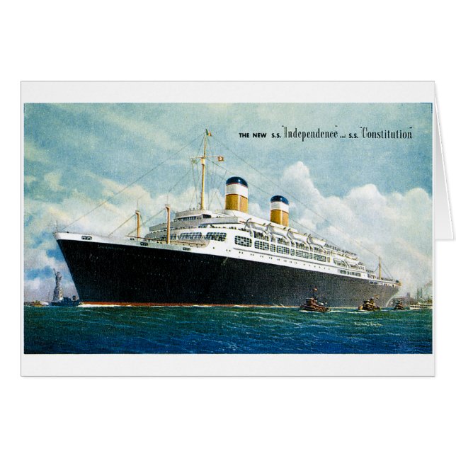 De nieuwe S.S. Onafhankelijkheid en S.S. Grondwet (Voorkant Horizontaal)