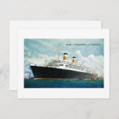 De nieuwe S.S. Onafhankelijkheid en S.S. Grondwet Briefkaart (Voorkant / Achterkant)