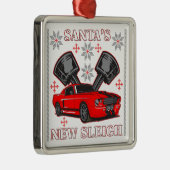 De nieuwe Slaapse Slaapse Vakkelder van de Sinterk Metalen Ornament (Rechts)