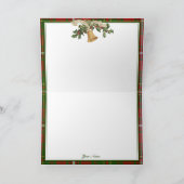 De nieuwe Slains Castle-Kaart van Hay Clan Notitiekaartje (Binnen)