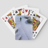 De nieuwe sneeuw pokerkaarten (Achterkant)