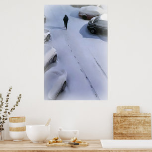 De nieuwe sneeuw poster