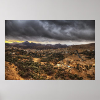 De nieuwe stad Petra Poster