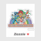 De nieuwe tienen Titans - we vechten samen met tro Sticker (Vel)