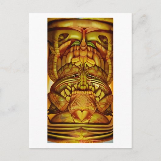 De Nieuwe Tiki Freaks Briefkaart (Voorkant)