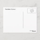 De nieuwe Tlacotalpan Briefkaart (Achterkant)