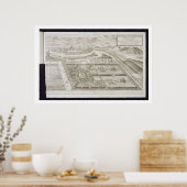 De nieuwe tuinen op Cremsier, de woonplaats van de Poster (Keuken)