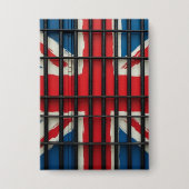 De nieuwe UK rechthoek knop Button (Voorkant)