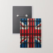 De nieuwe UK rechthoek knop Button (Voorkant / Achterkant)