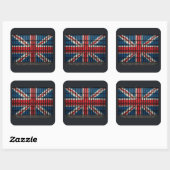 De nieuwe UK Square stickers (Vel)